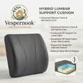 Vespernook™ PostureFlow Hybrid Lumbar Support Backrest