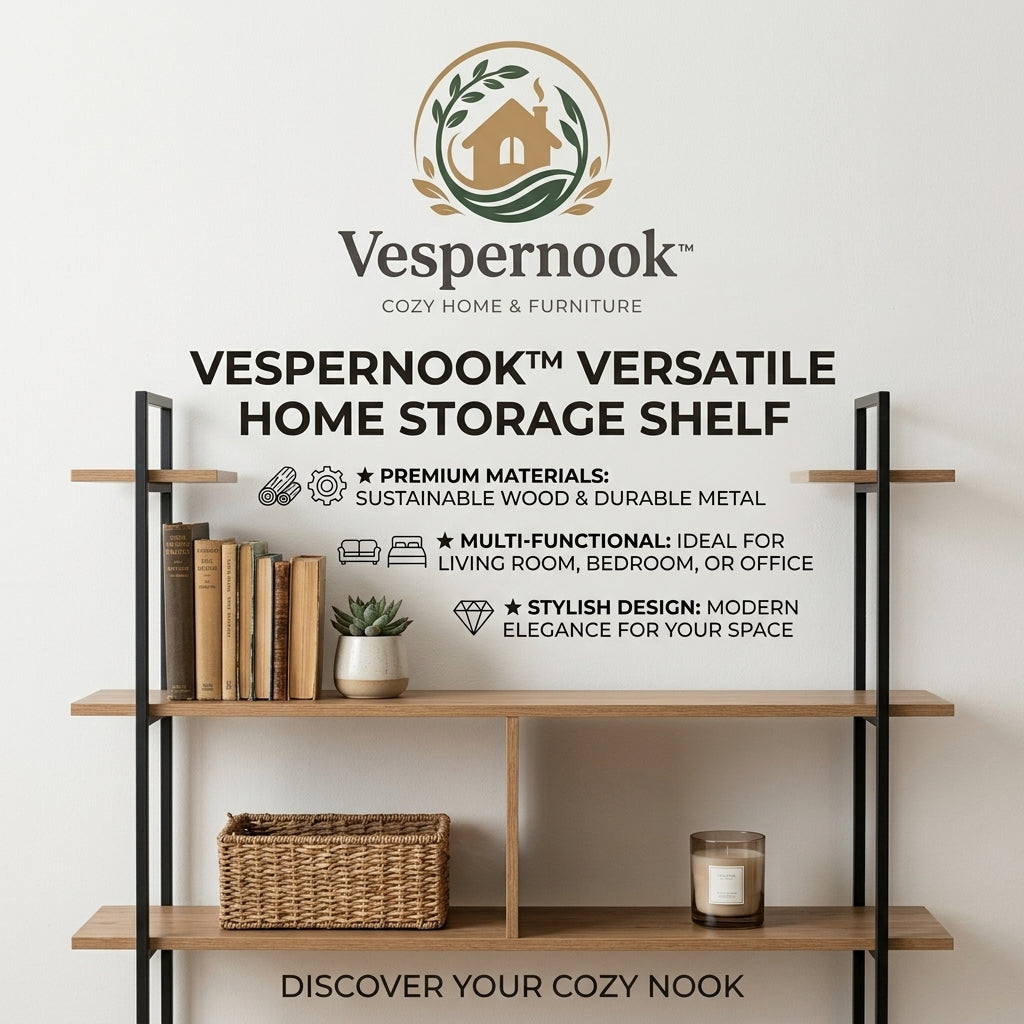 Vespernook™ CanopyLoom Ladder Shelving Wall Unit